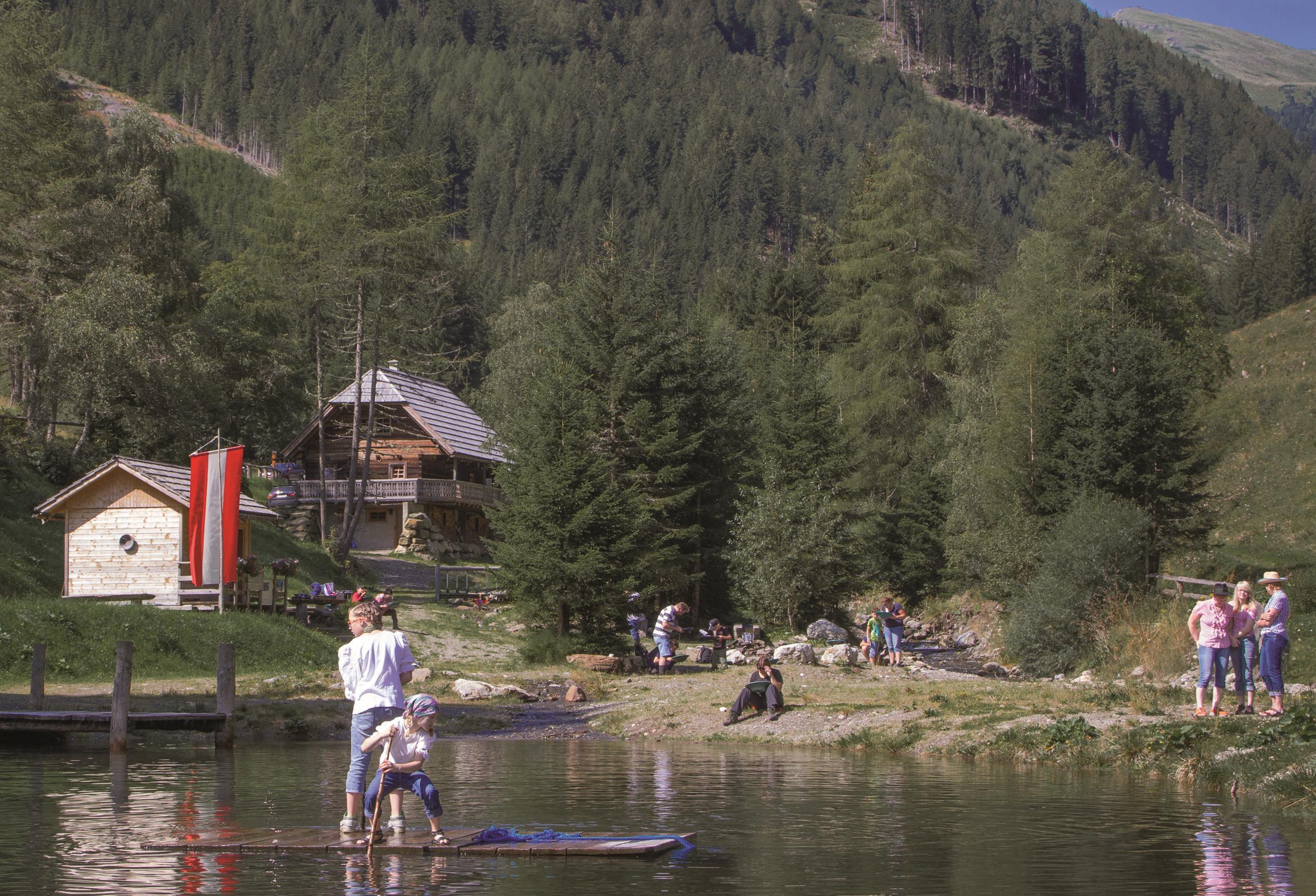 Eröffnung Goldwaschanlage Pusterwald