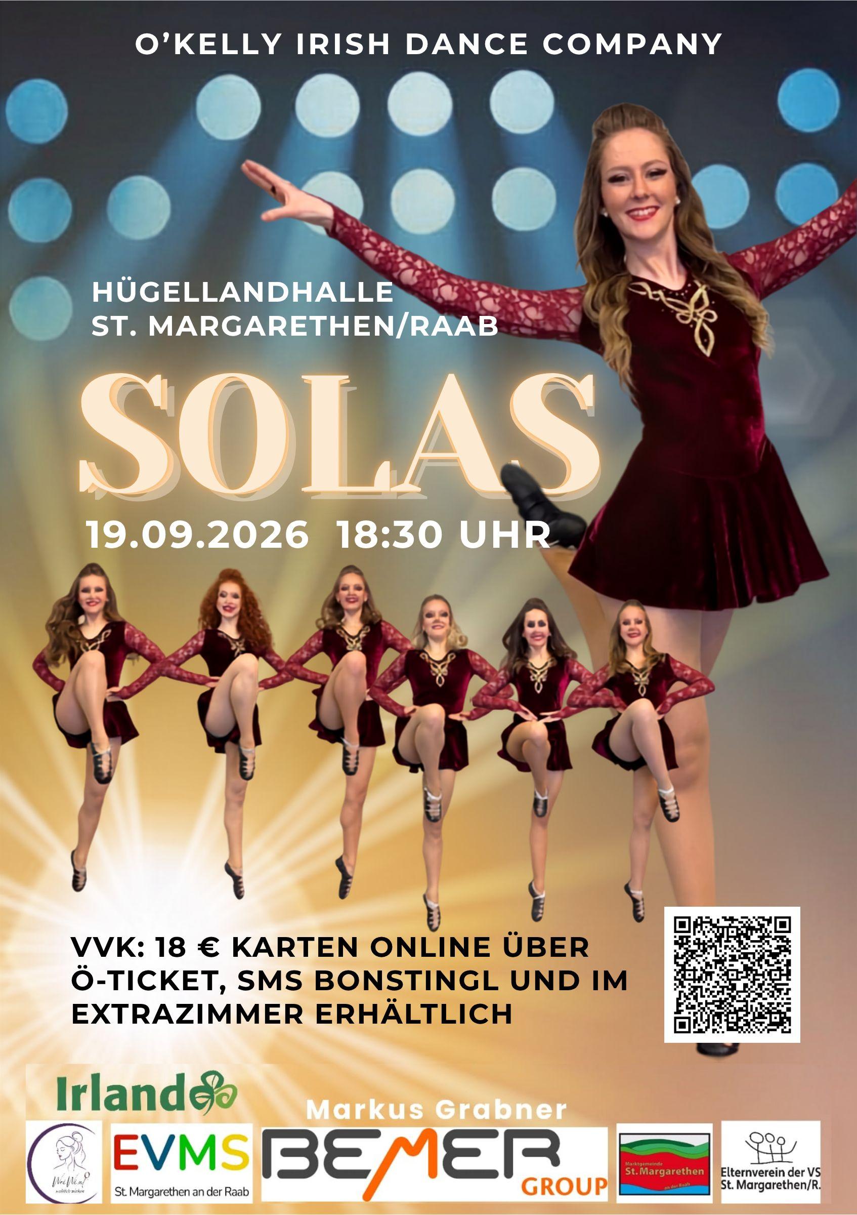 SOLAS – Irish Dance Show St. Margarethen/Raab