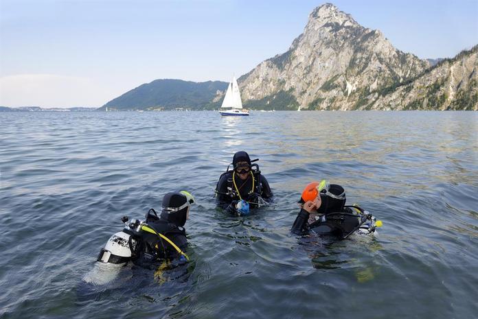 Tauchen am Traunsee