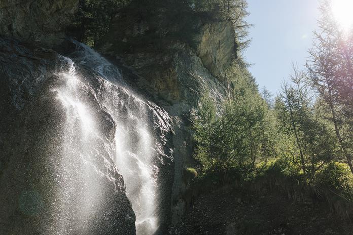 Schrager Wasserfall und Kaserer Winkl