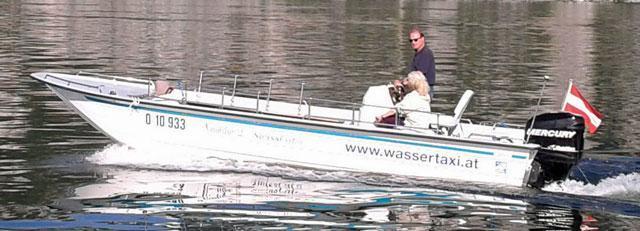 Schifffahrt - Bootsverleih - Wassertaxi Loidl
