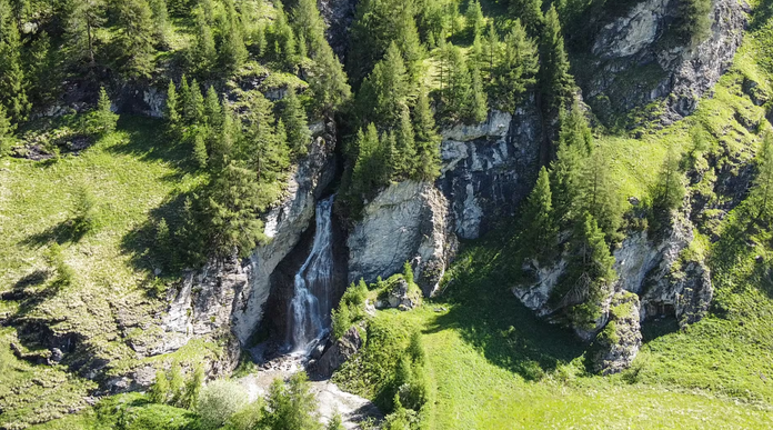 Schrager Wasserfall und Kaserer Winkl
