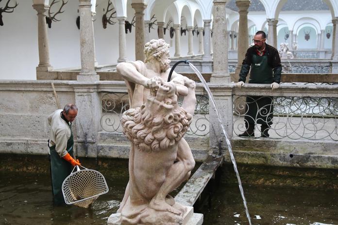 Fischkalter im Stift Kremsmünster