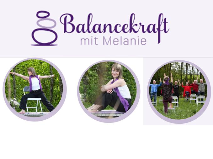 Balancekraft mit Melanie - Sessel Yoga