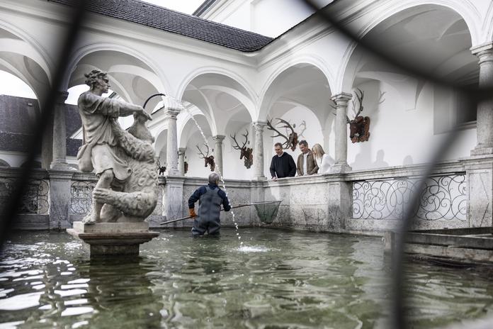 Fischkalter im Stift Kremsmünster