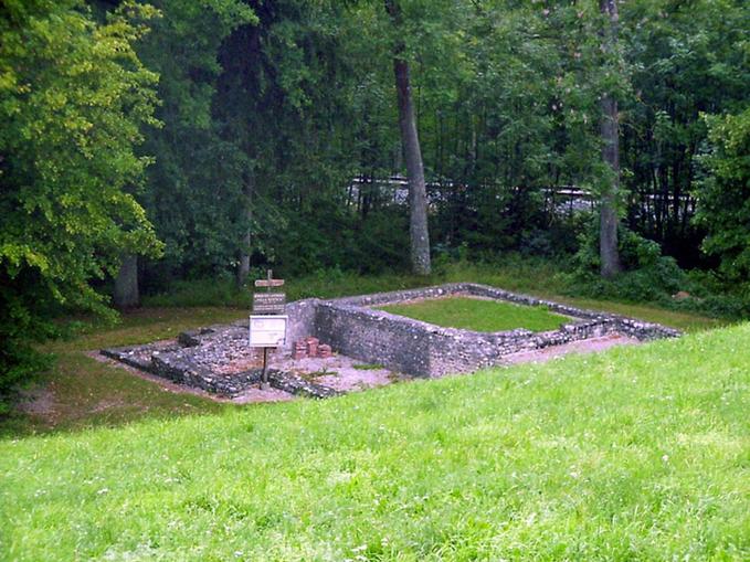 Römervilla Rustica - Ausgrabungsstelle