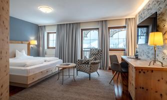 Wool, wood, soft colours, lots of light – all just for you