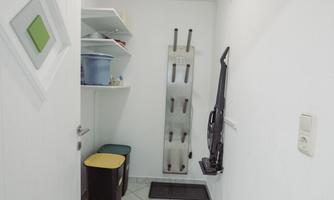Storage room with ski boot dryer