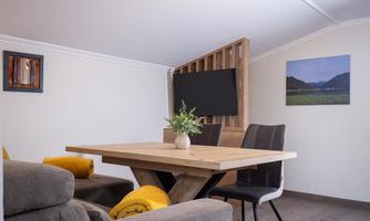 Living area with kitchenette