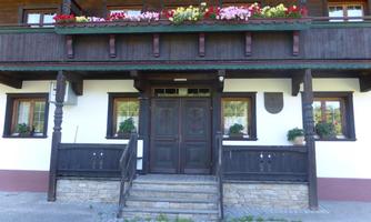 Eingangsbereich Pension Schwaighof