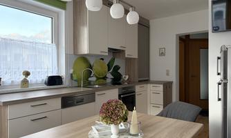 Kitchen and dining area