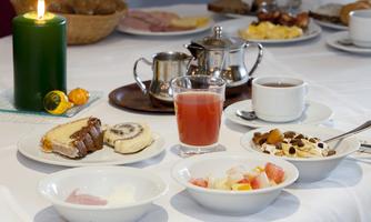 Frühstückstisch Tirolerhof Wildschönau