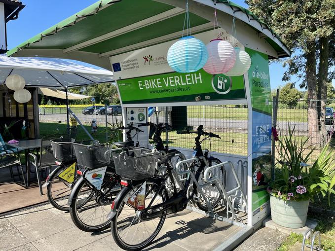 E-Bike Verleihstation St. Martin an der Raab Cafe Martinistüberl