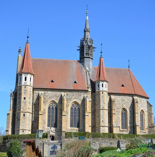 Spätgotische Pfarrkirche Mariasdorf