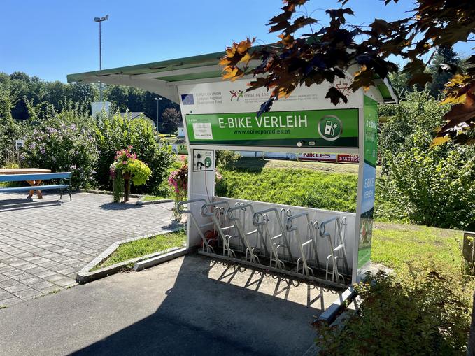 E-Bike Verleihstation Mühlgraben