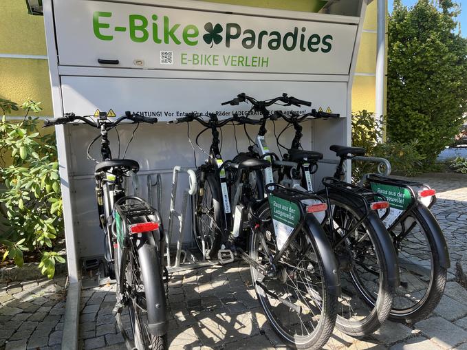 E-Bike Verleihstation Landhotel Schwabenhof Hagensdorf