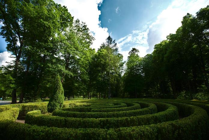 Kretisches Labyrinth im Kurpark