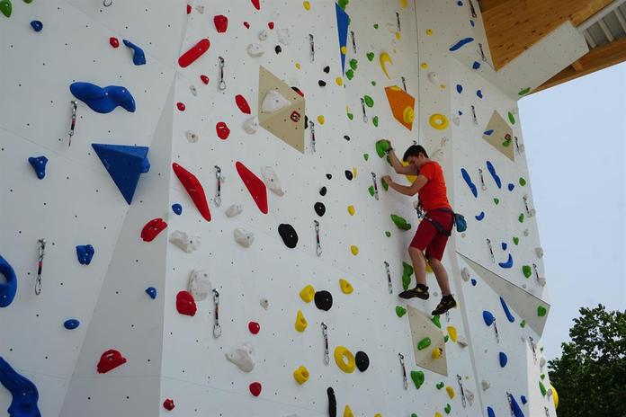 Kletterwand im Sportzentrum Eisenstadt