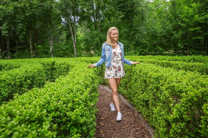 Kretisches Labyrinth im Kurpark