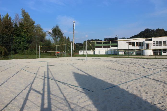 Beachvolleyball-Platz