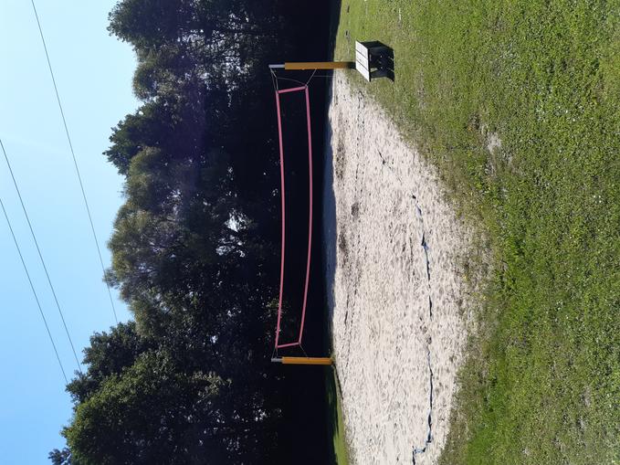 Beach-Volleyballanlage beim Freibad