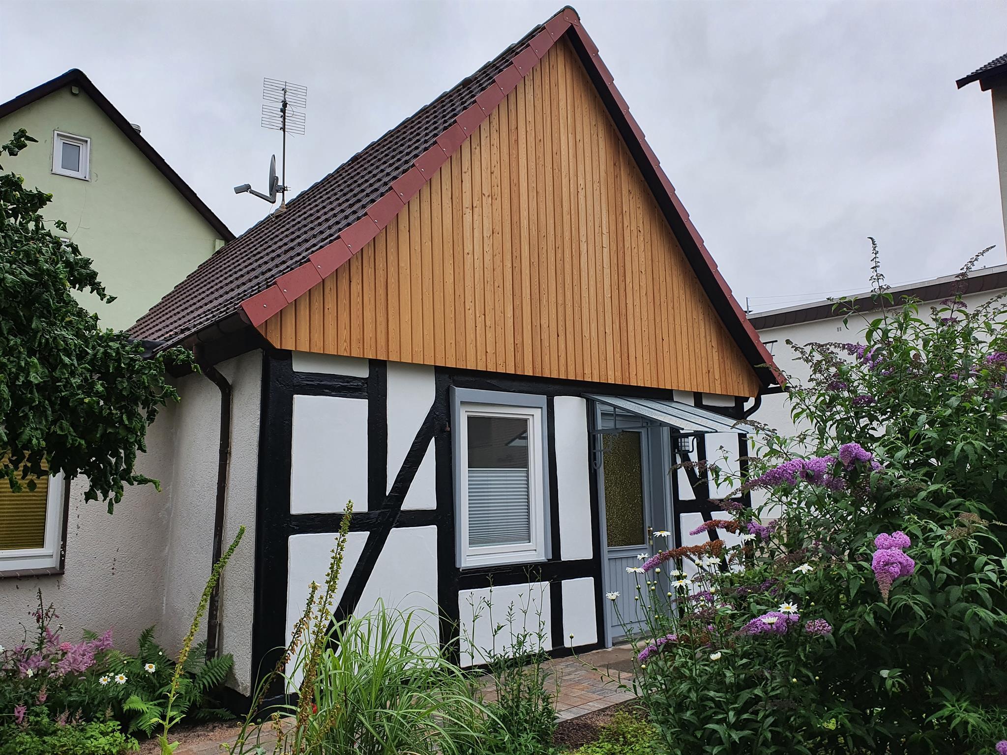 Das Fachwerkhäuschen Ebenerdiges Ferienhaus m Ferienwohnung  Weserbergland