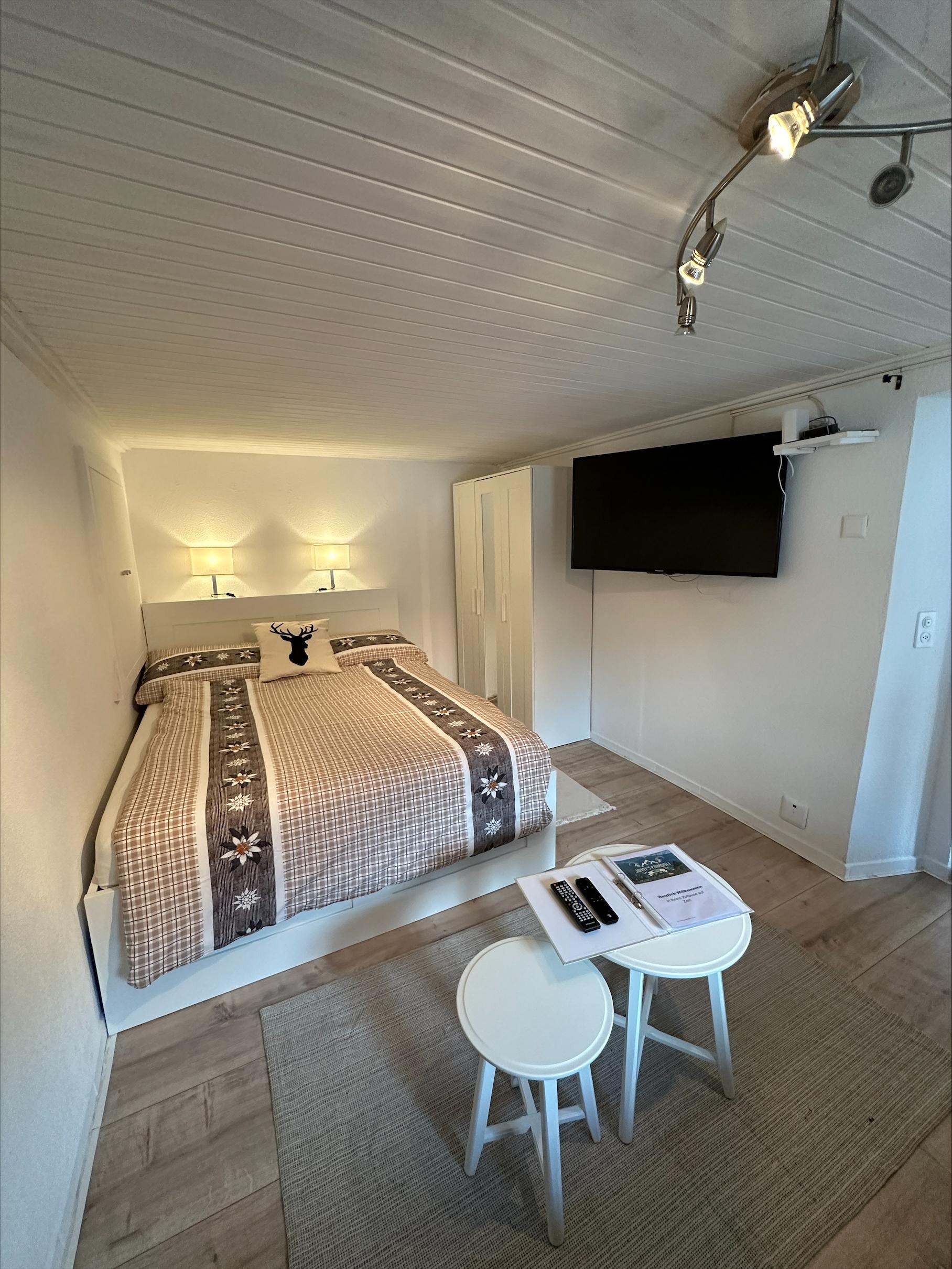 Schlafbereich/TV Schlafbereich/TV