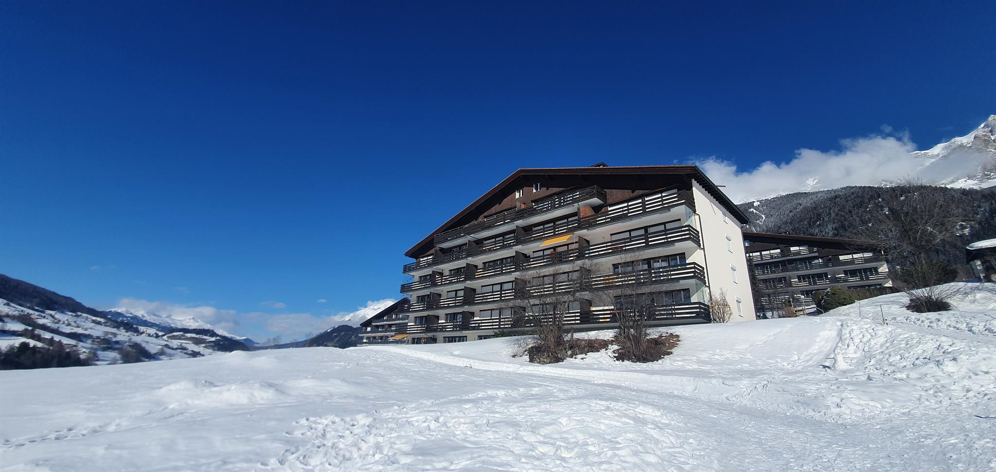 Las Vals E10 3 Zimmerwohnung - 6 Betten Ferienwohnung in der Schweiz