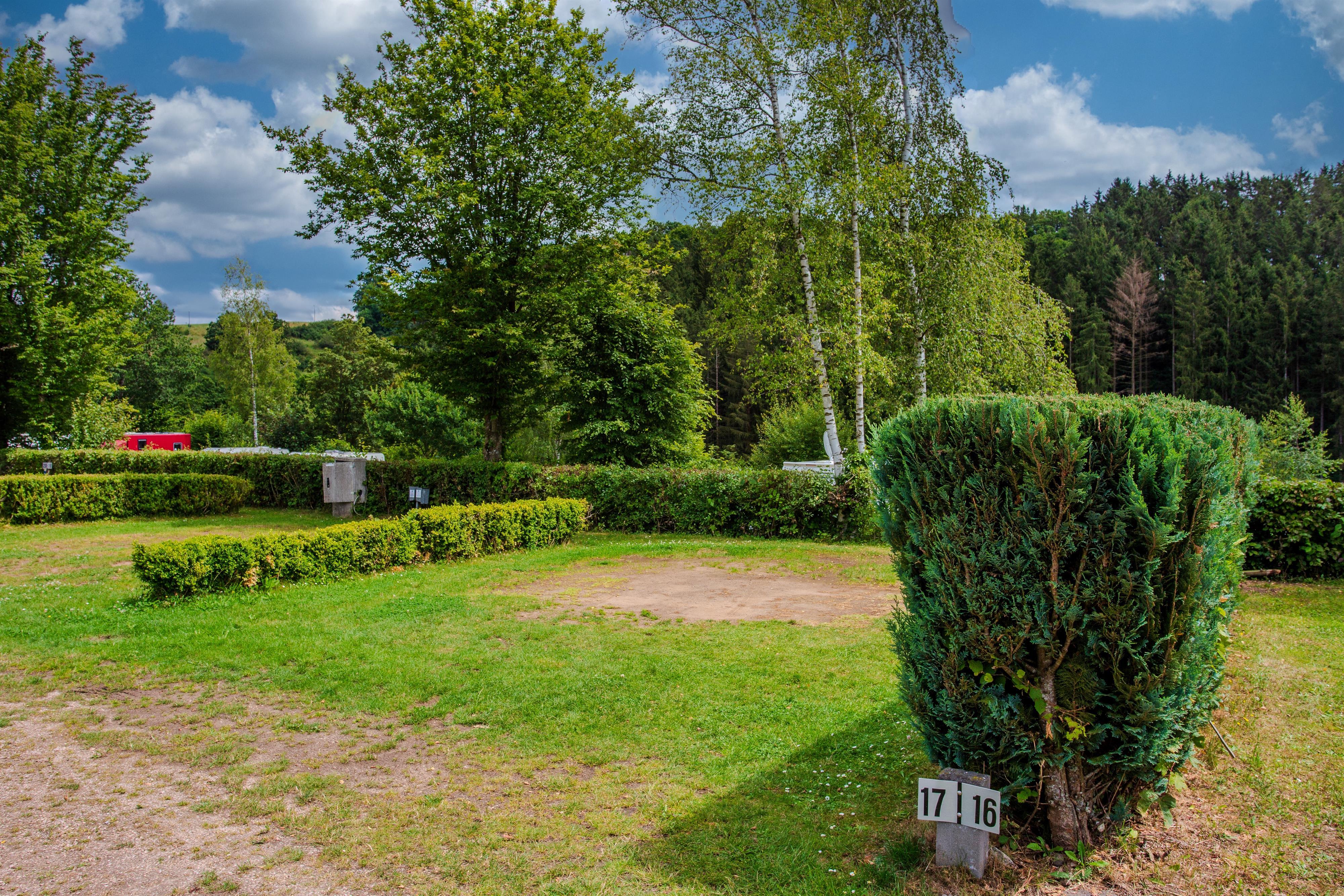 Posto standard per camper o roulotte di circa 70-80 m²