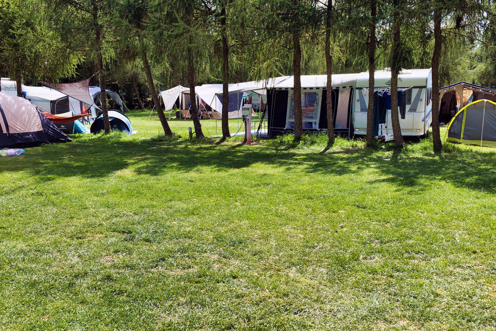 Posto base per camper, roulotte