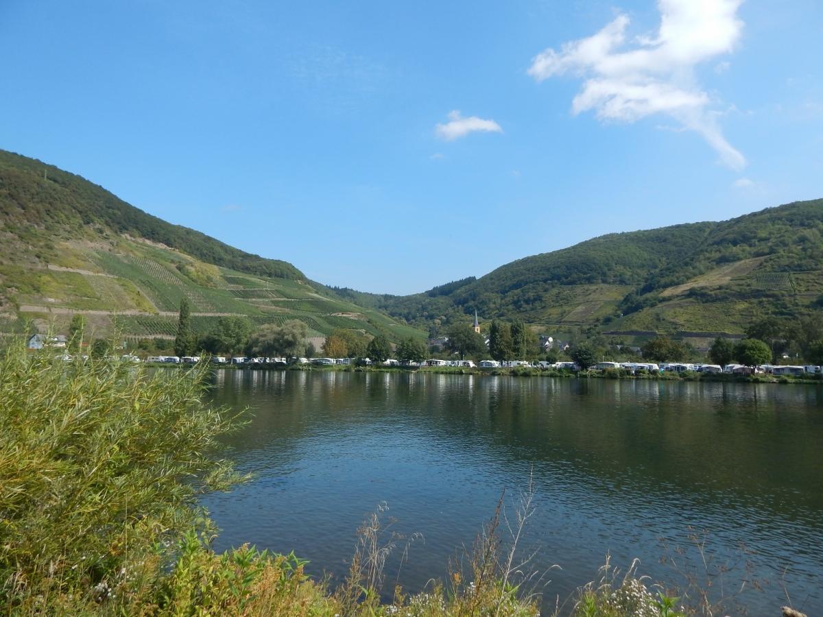 Emplacement au bord de la Moselle - taille env. 80-100 m²