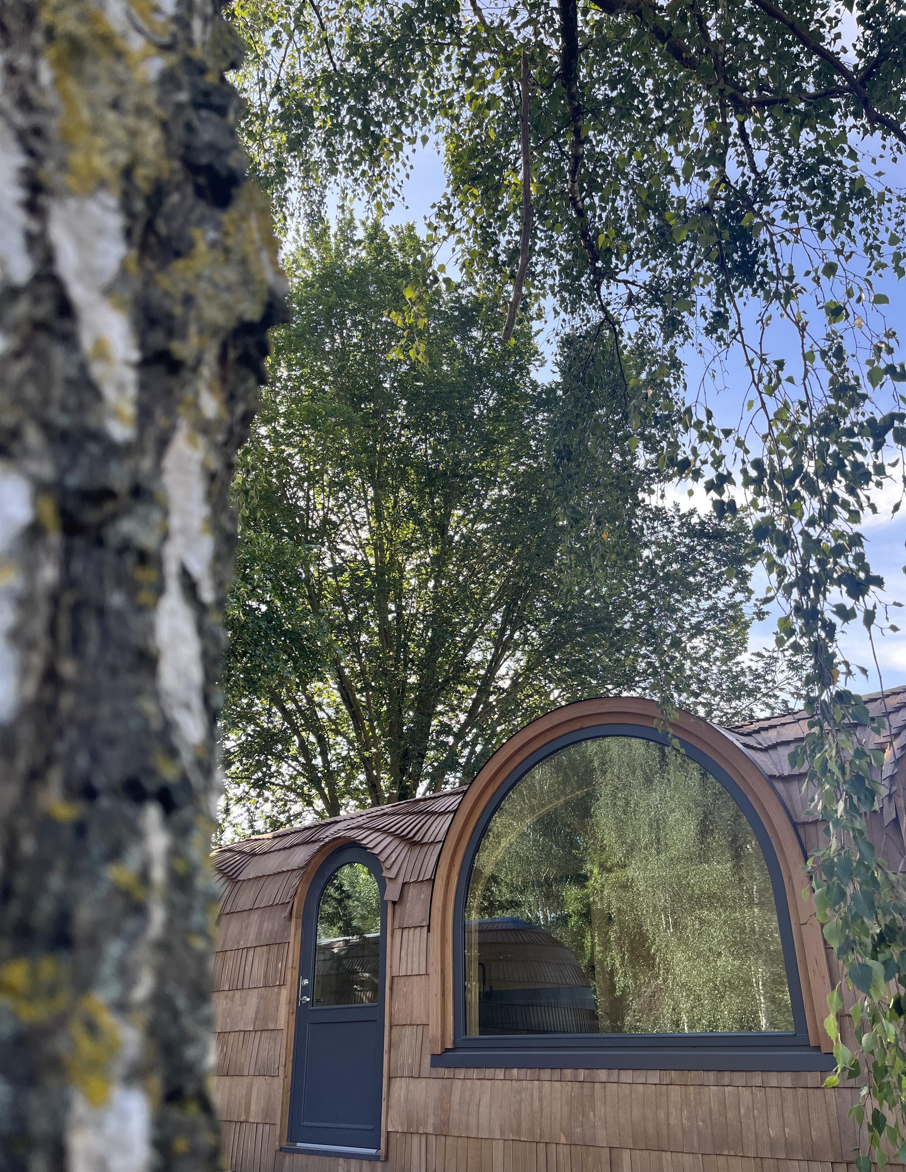 Tiny House con finestre panoramiche per 1-4 persone