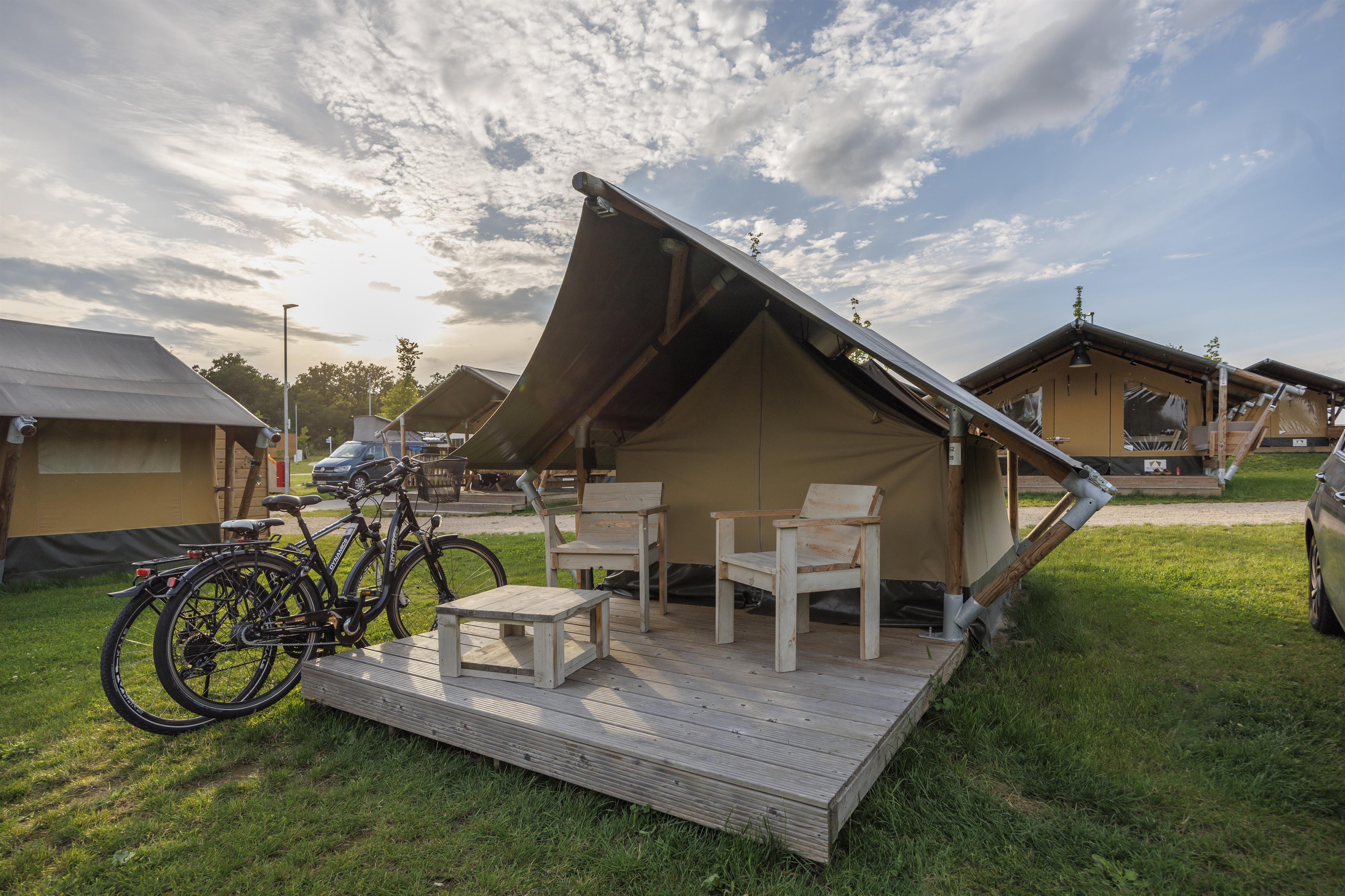 Glamping Zelt ohne Bad - 2 Pers. (klein)