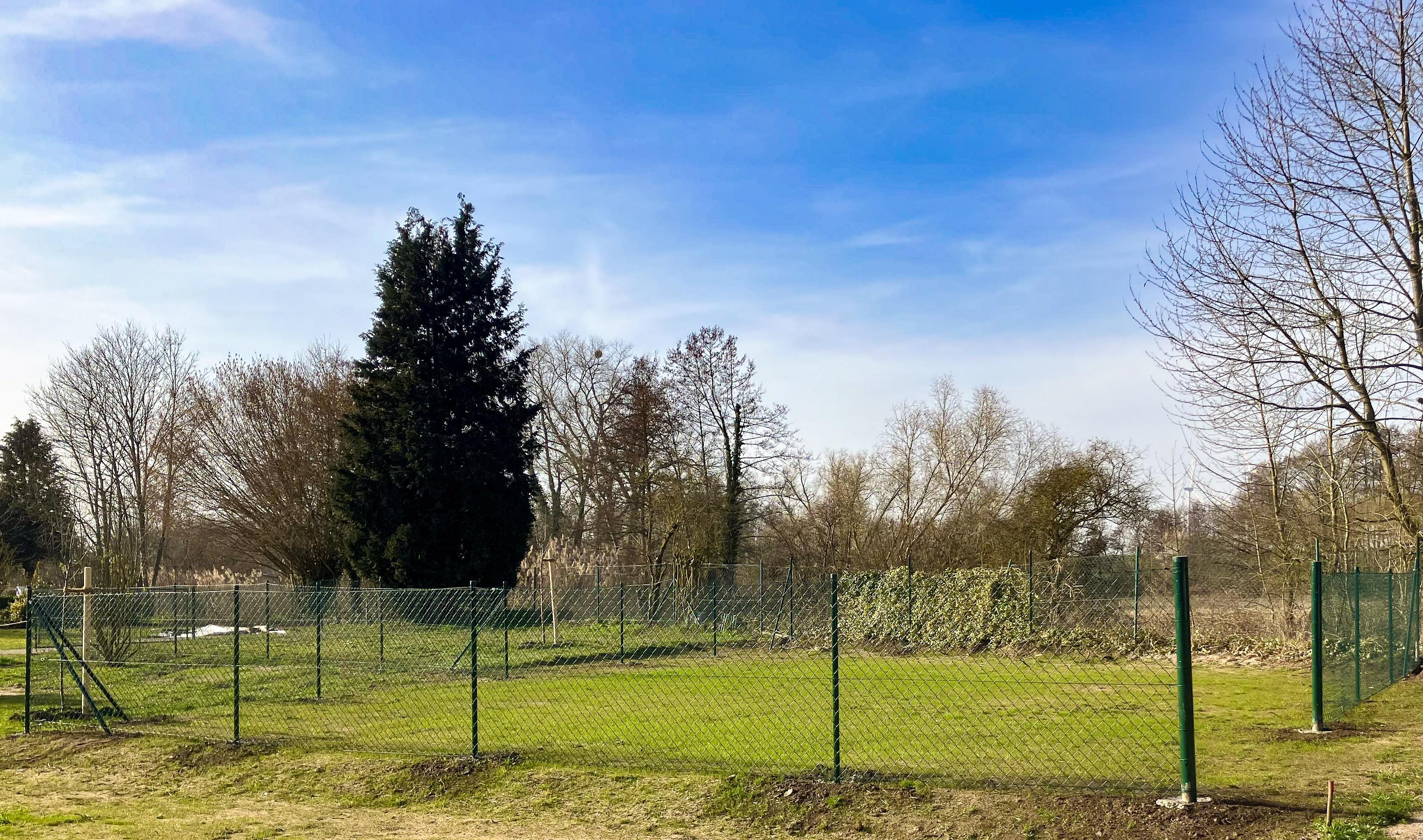 Eingezäunter PREMIUM Stellplatz für Hunde