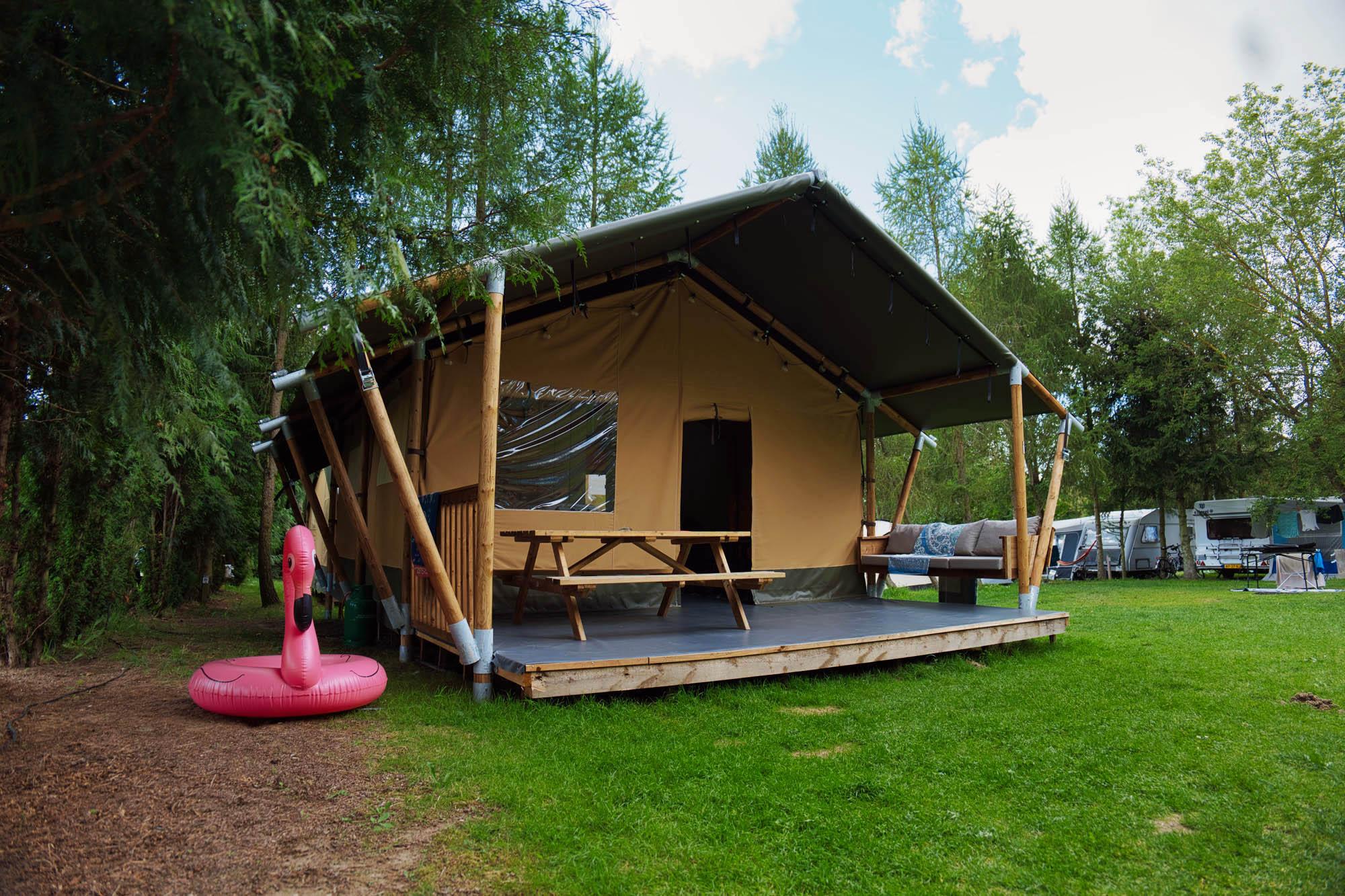 Tenda safari con cucina privata, senza bagno privato