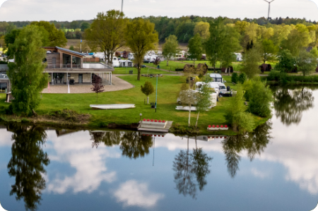 Stellplatz auf der Halbinsel