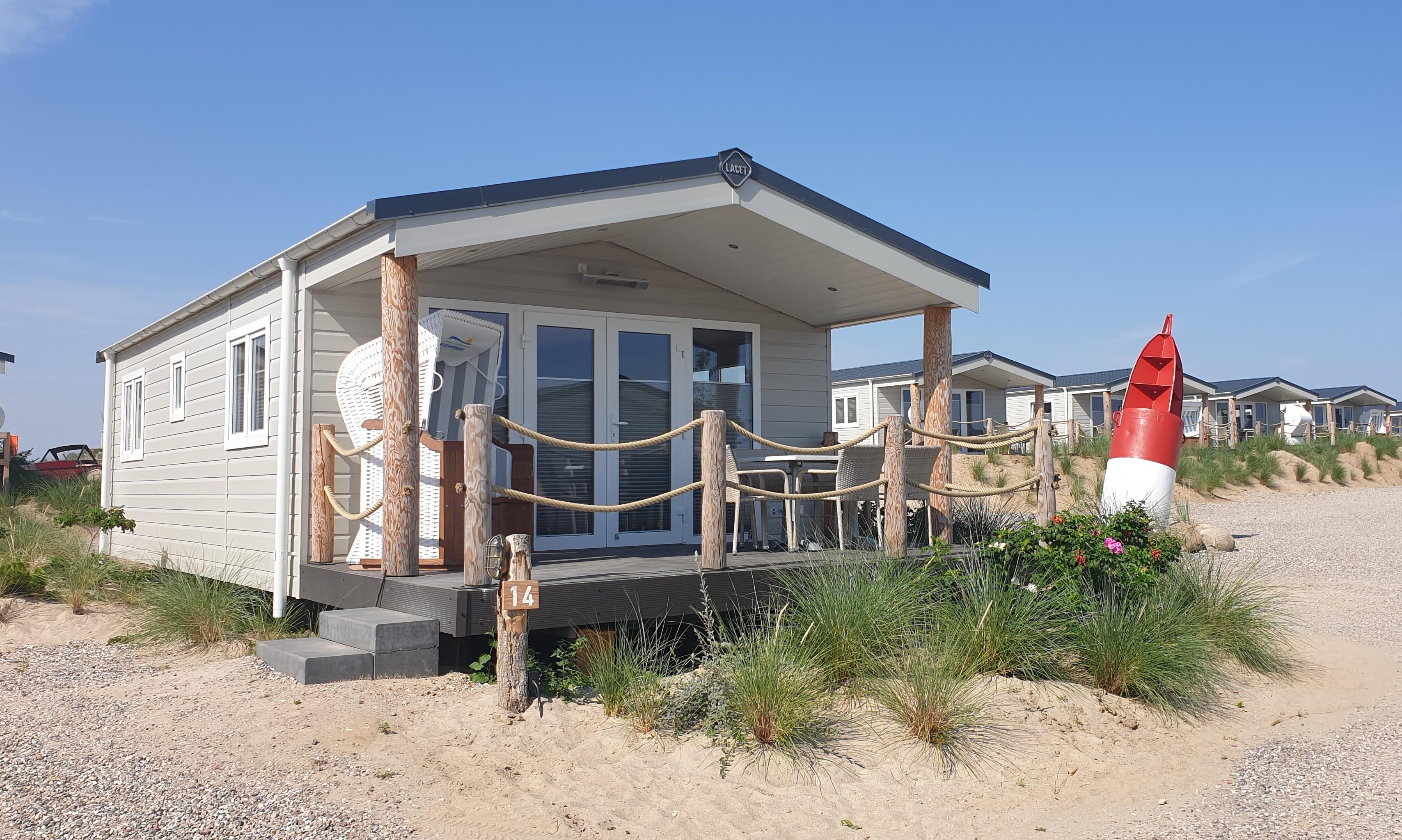 Maison du capitaine avec vue partielle sur la mer Baltique