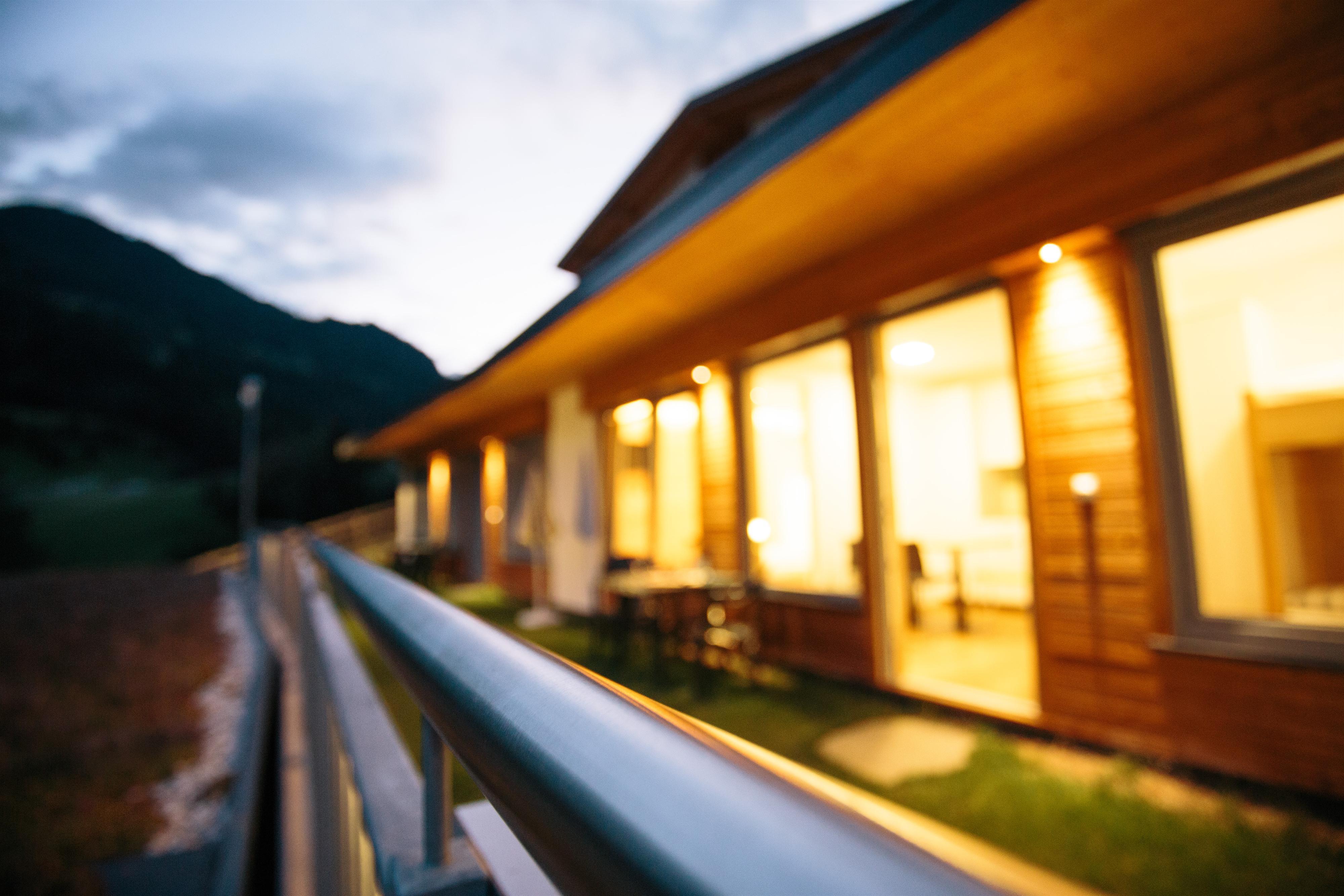 Bungalow Riffl für 1-4 Personen, 2 Schlafzimmer und Bergblick