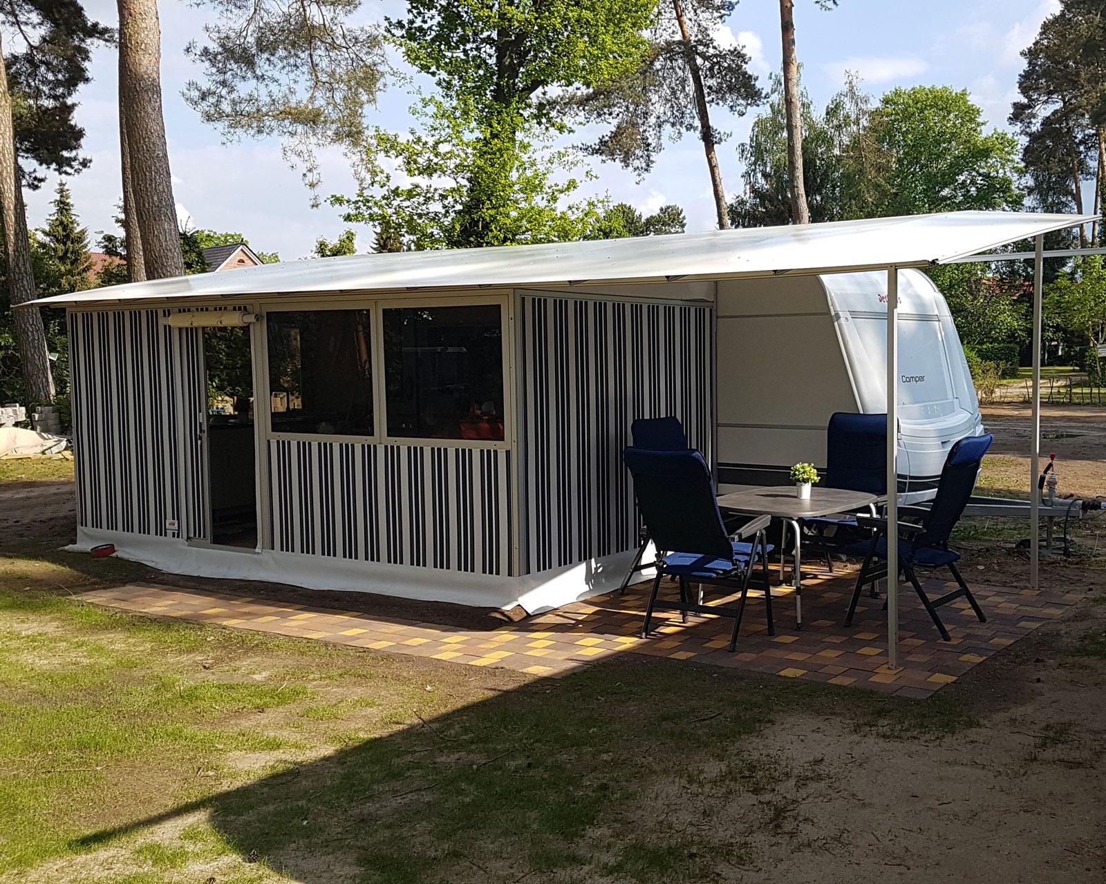 Rental caravan for up to 5 persons