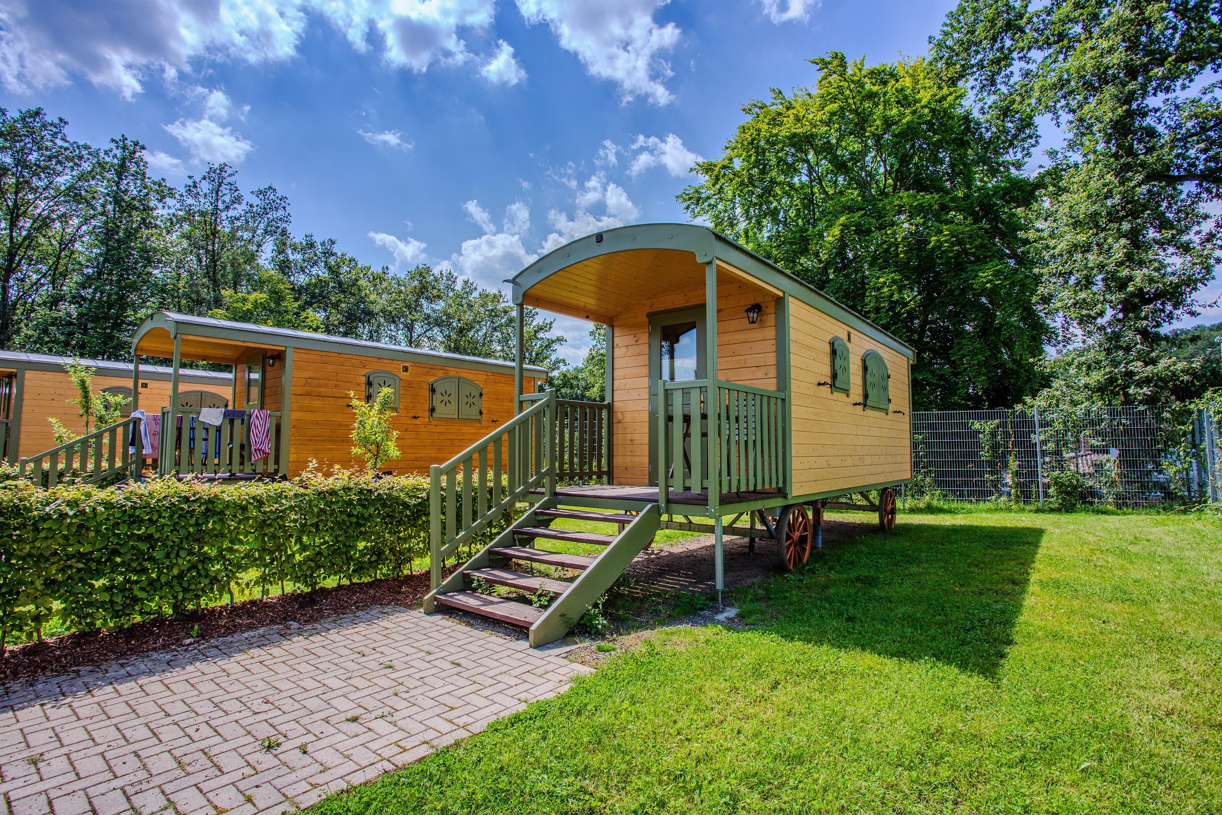 Naturwagen für 1-2 Pers., Teeküche, Dusche, WC