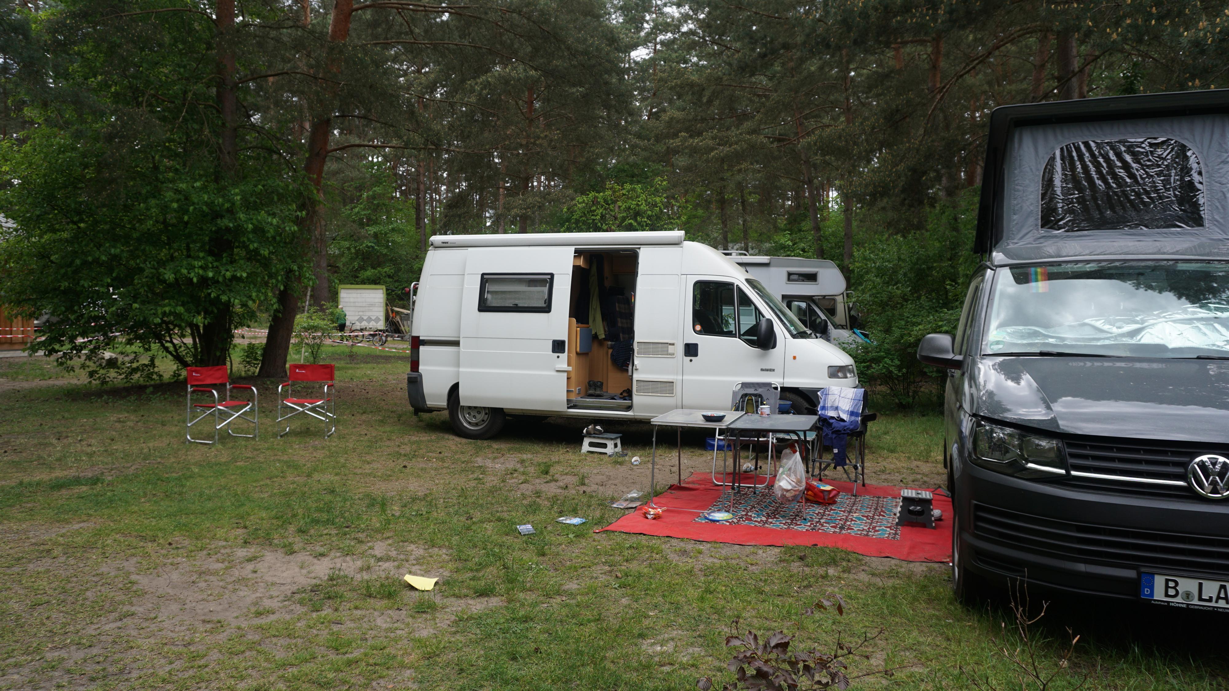 Stellplatz im RUHEBEREICH für Wohnmobil, Wohnwagen ab 6m
