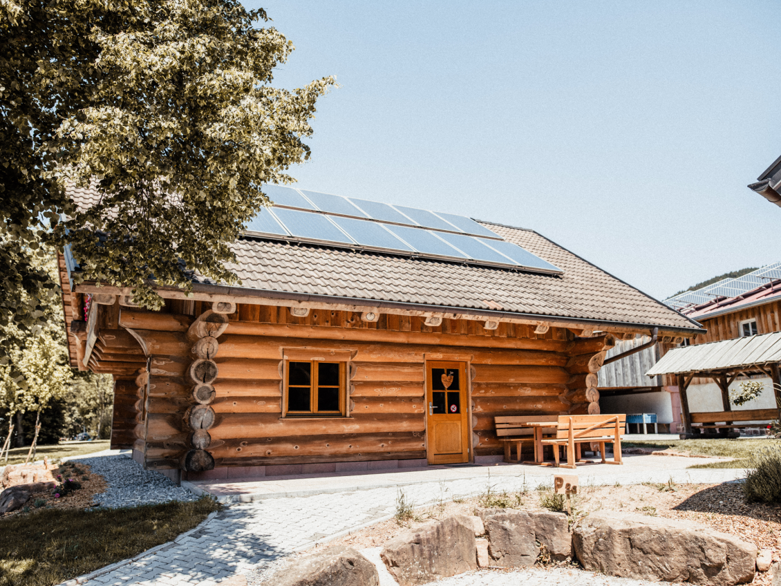 Naturstammhaus Fichte - Ferienhaus im Schwarzwald für bis zu 6 Personen