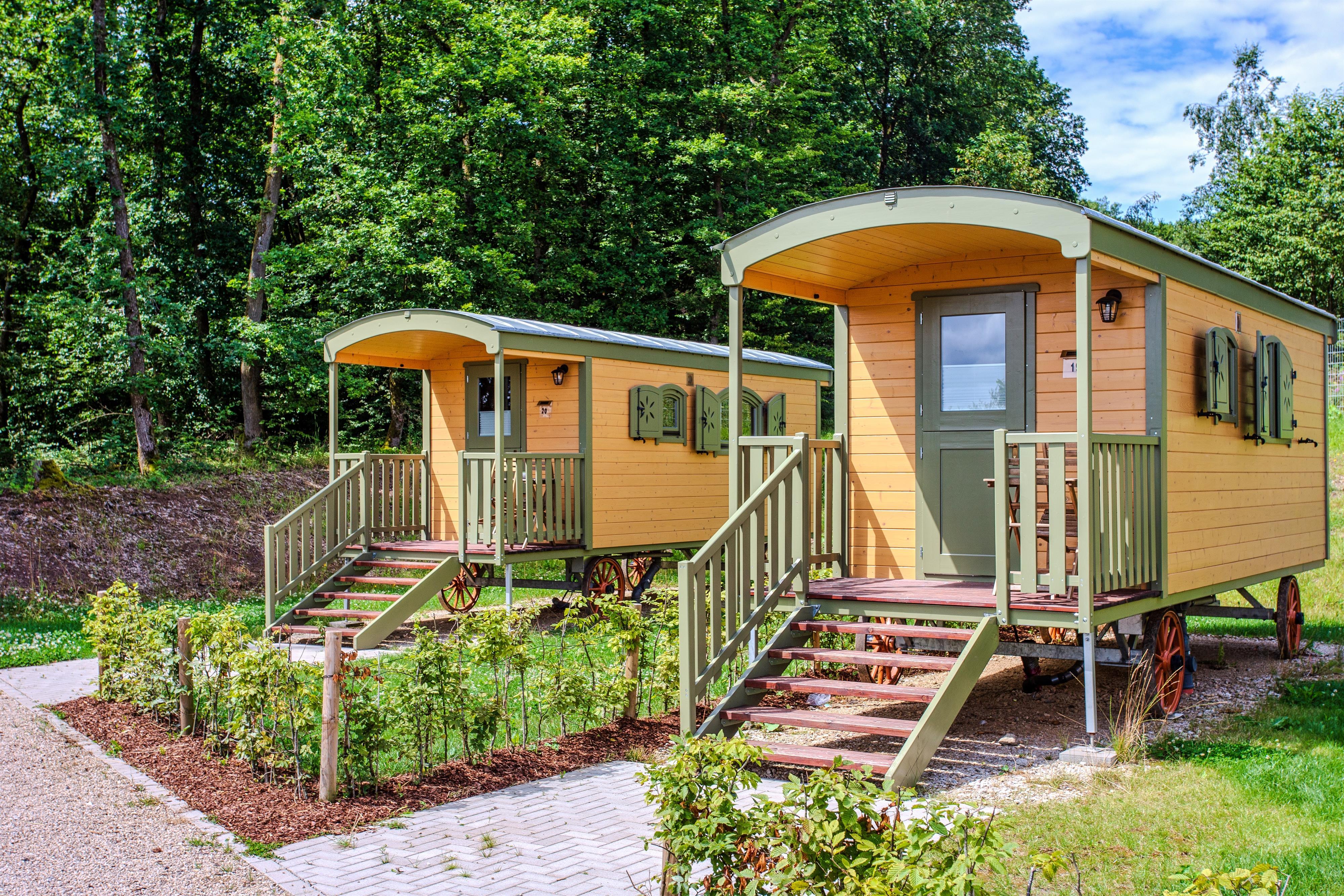 Carrello naturale piccolo per 2 persone