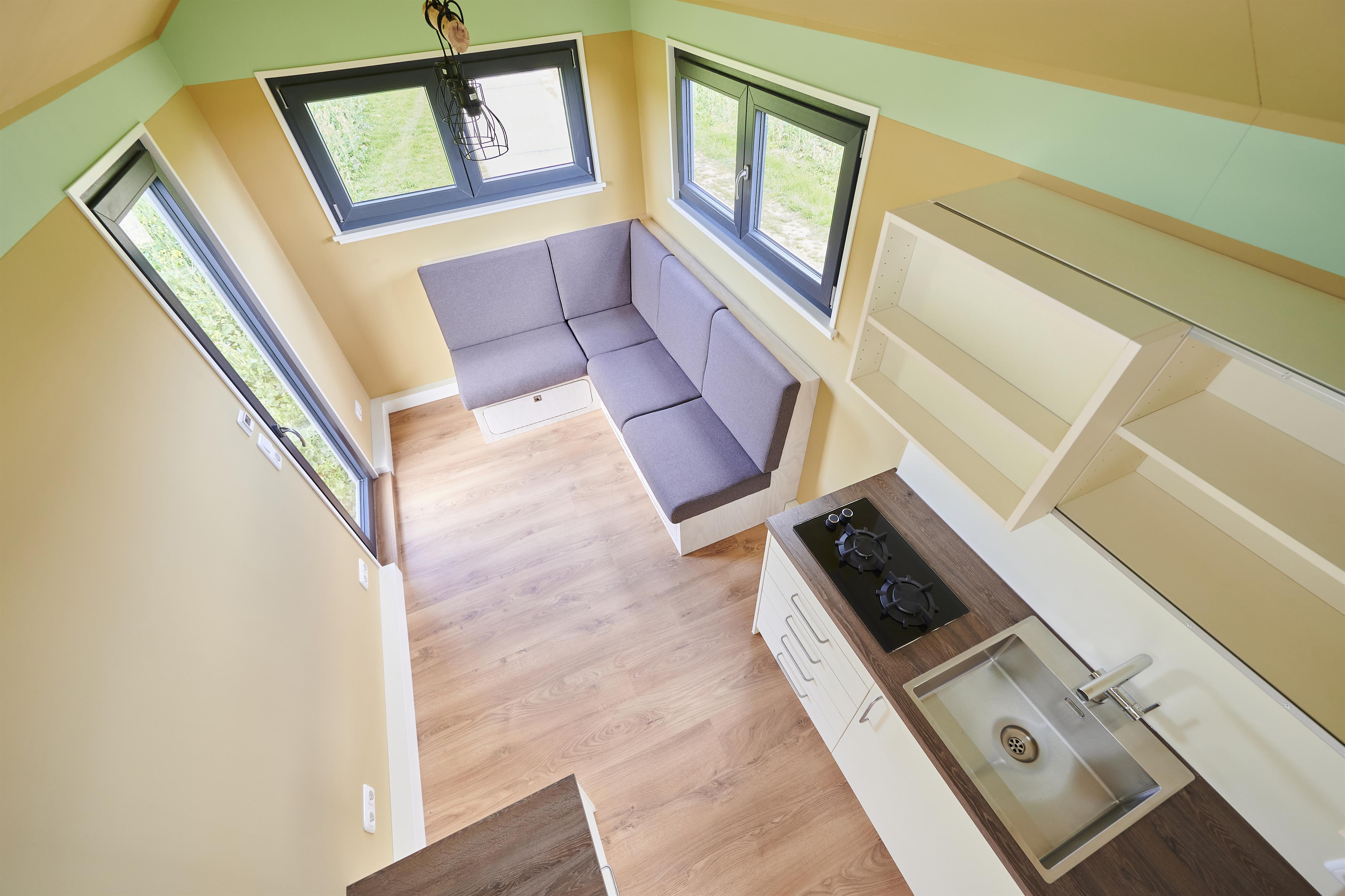 Tiny House "Laura", 16 m², for up to 4 people, dog allowed