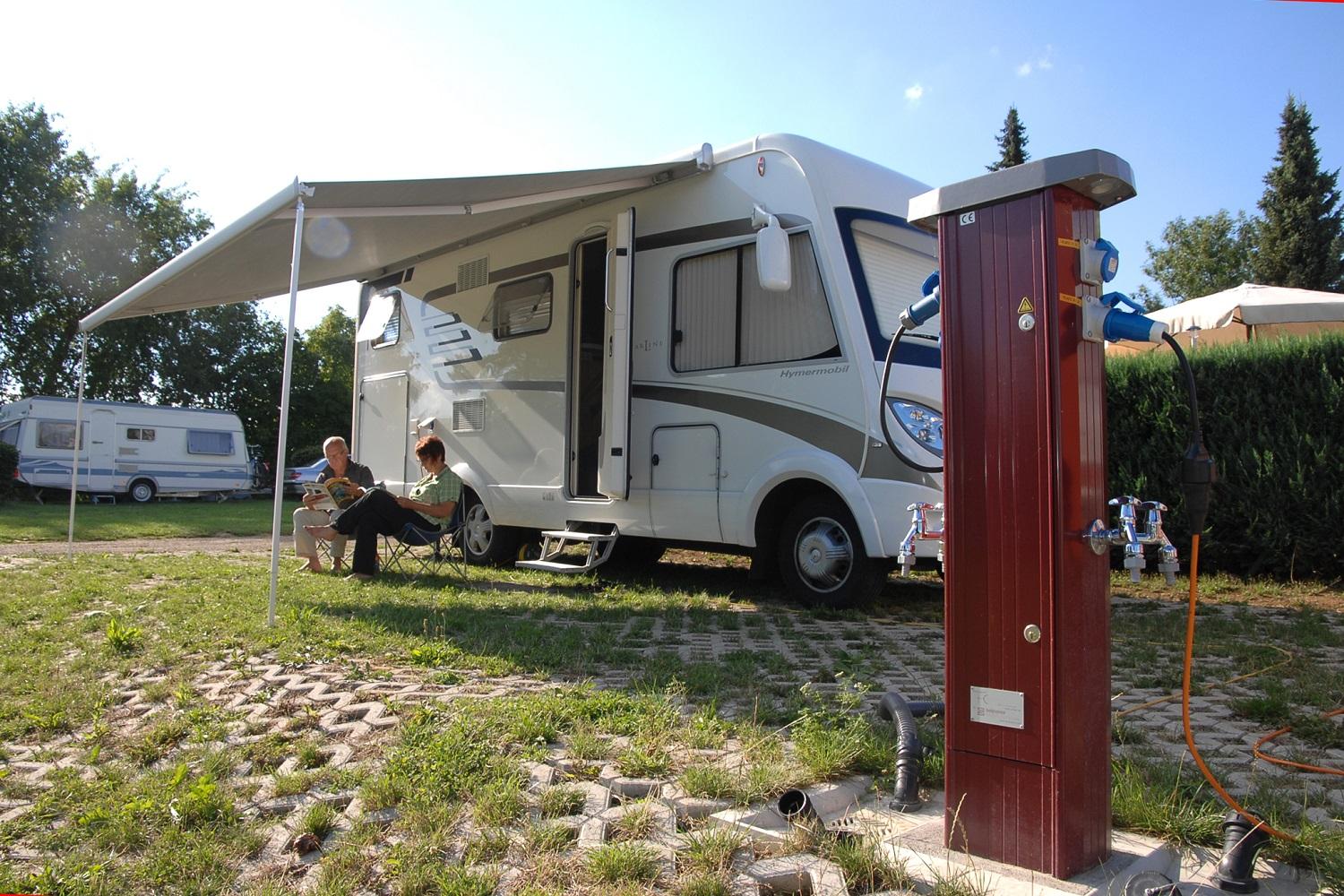 Posto di comfort solo per camper