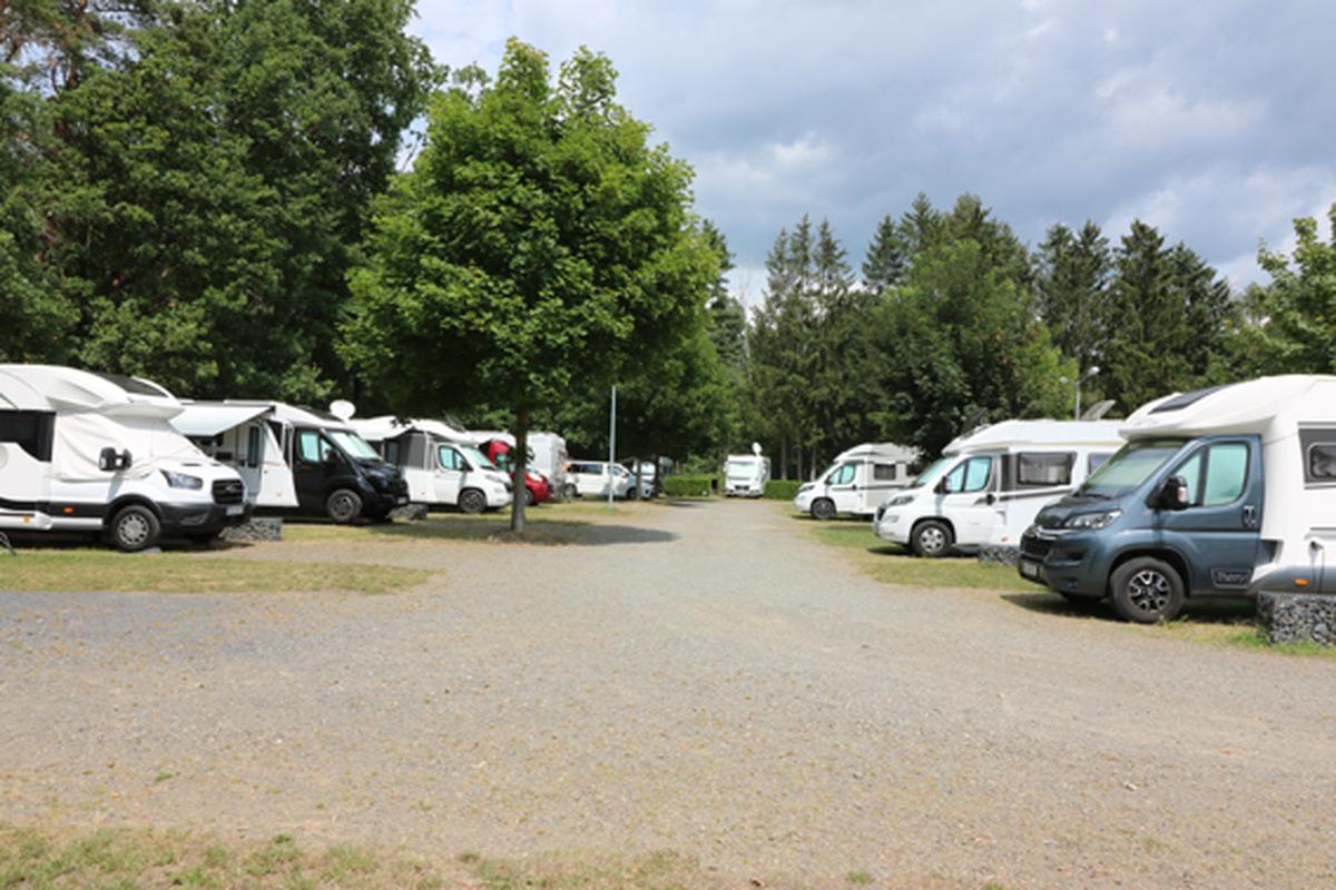 Stellplatz am Wohnmobilhafen Standard für Wohnmobile oder Campervans
