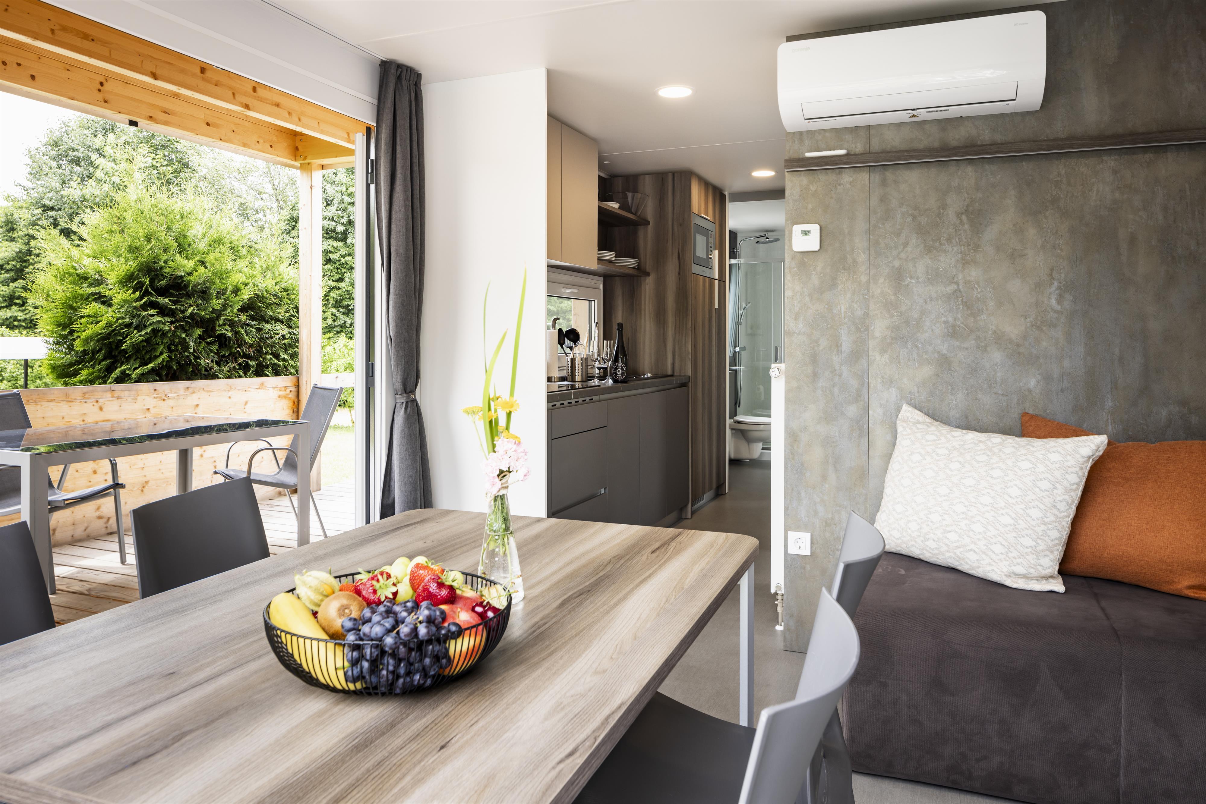 Komfort Mobilheim für bis zu 4 Personen