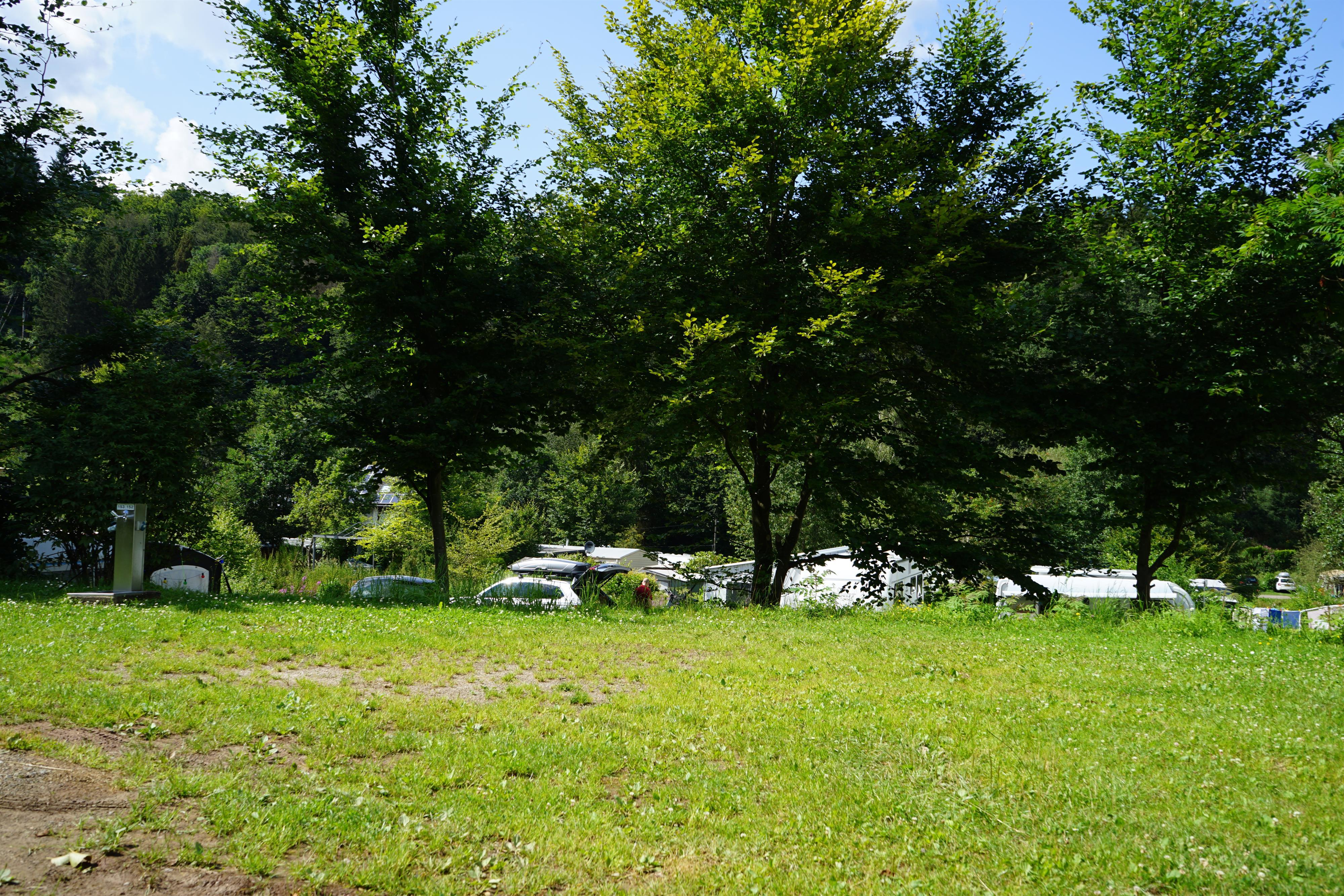 Stellplatz KOMFORT für Zelt/Reisemobil / Wohnwagen 90-130m²