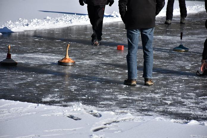 Eisstockschießen Sportplatz Pruggern