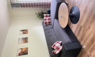 Living and dining room